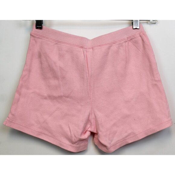 2009 Gymboree Happy Rainbow Pink Shorts sz 10 Cotton Knit Pocket Elastic Waist - Picture 4 of 5